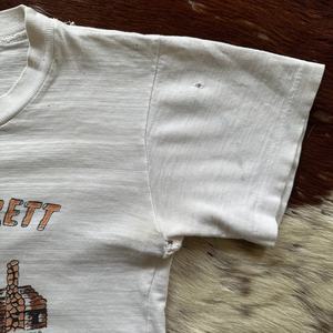 T-shirt en tricot surdimensionné vintage pour homme en coton 100% de haute qualité personnalisé, design délavé, motif uni, 280 grammes - Product Image 3