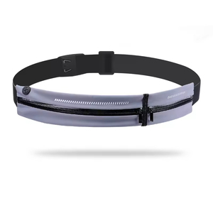 Ultra-Thin Waterproof Running <b>Belt</b> Reflective Strip Design Adjustable <b>Elastic</b> Waist Pack for Hiking Jogging - Product Image 5