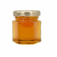 Bouteille en verre hexagonale transparente de haute qualité pour cornichons, pot vide pour confitures de fruits, sauce chili, récipient de stockage alimentaire pour la cuisine