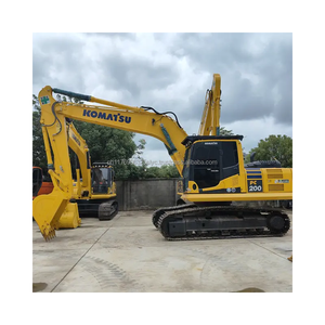 Excavadoras usadas de la correa eslabonada hidráulica original de Japón KOMATSU PC200 - Product Image 5