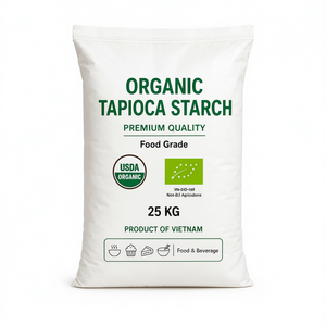 Amidon de tapioca biologique 25 kg, qualité alimentaire, produit biologique USDA du Vietnam, pour l'alimentation et les boissons - Product Image 3