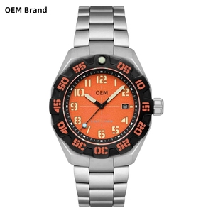 Reloj mecánico de buceo de acero inoxidable de alta calidad personalizado de fábrica para hombre <span class=keywords><strong>SII</strong></span> NH35 movimiento automático relojes súper luminosos - Product Image 5