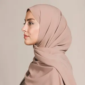 优质谦虚的medina丝绸头巾soie de medine土耳其穆斯林头巾弹力披肩围巾