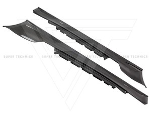 Jupes latérales personnalisées en fibre de carbone pour <span class=keywords><strong>BMW</strong></span> Série 1 <span class=keywords><strong>1M</strong></span> <span class=keywords><strong>E82</strong></span> E88 2011, style Revoz - Product Image 4