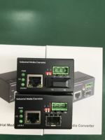 Precio de fábrica 10/100M Industrial Mini convertidor de medios de fibra con interruptor de red DIP Switch