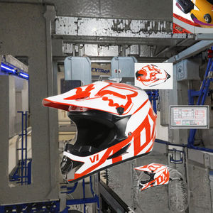 Casco de Motocicleta Modular Integral de Alto Rendimiento con Certificación HXC DOT, Visera de Espejo Dorada de Liberación Rápida, 1 Año de Garantía - Product Image 3