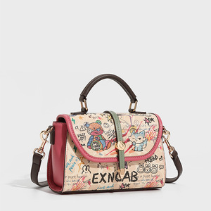 Borsa a Tracolla Vintage da Donna Personalizzabile con Logo, Borsa Elegante Stampata, Borsa a Tracolla di Tendenza, <span class=keywords><strong>Borse</strong></span> a Tracolla di <span class=keywords><strong>Lusso</strong></span> per Donne in Offerta - Product Image 5