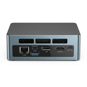 คอมพิวเตอร์พกพา <span class=keywords><strong>GPX</strong></span> Intel N100 สำหรับสำนักงานขนาดเล็ก รองรับ DDR5 SSD 2 ช่อง พอร์ตแลน 2 ช่อง สำหรับธุรกิจ เล่นเกมส์  แบบ Barebone NUC Mini PC - Product Image 1