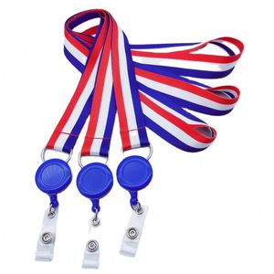 Customizable <b>Polyester</b> <b>Lanyard</b> Stretchable ID Card Holder Keychain <b>Lanyard</b> with Neck Strap & Yoyo - Product Image 1