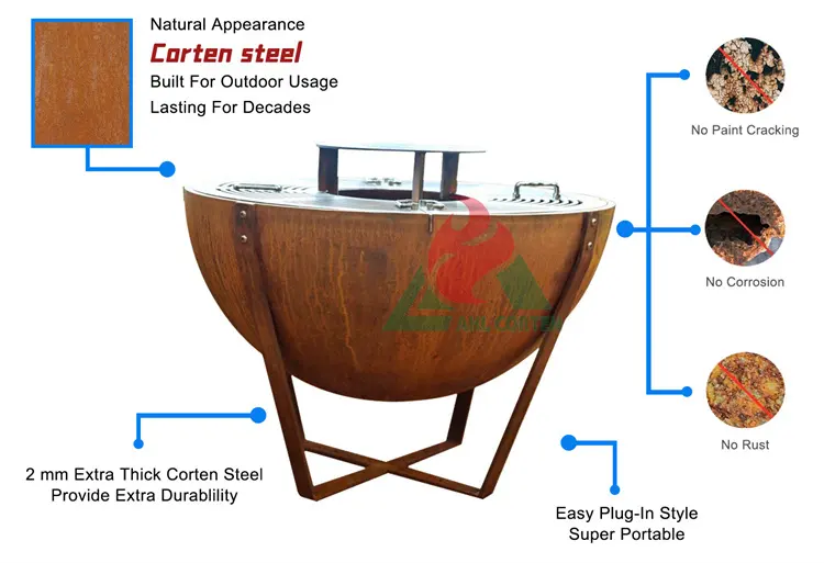 Estufa comercial de leña para barbacoa, barbacoa de carbón, chimenea de madera, parrilla de barbacoa al aire libre, gran oferta