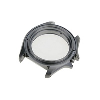 Boîtier de montre de plongée 20 ATM en acier inoxydable 316L de 42,5 mm, compatible avec les pièces 007, avec couronne à vis 3H et protection de cadran