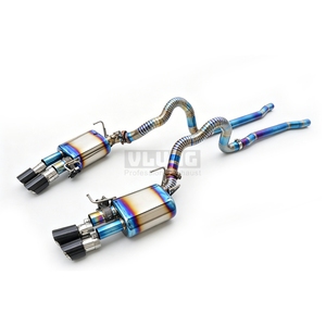 Système d'échappement Cat-Back en alliage de titane pour Ford Mustang 5e génération 5.0L 2010-2014, échappement à soupapes léger - Product Image 1