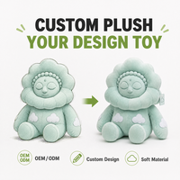 Figurine en peluche Bouddha ailé Zen inclinable personnalisée en usine, super douce, en polyester rembourré, poupée décorative en peluche, coton PP, OEM ODM