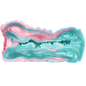 GEEBA Silicone Animal Style Male <b>Masturbator</b> Cup Realistic Vaginas Simulation Men Prostate Massage Pocket Pussy Sex Toys - Product Image 2
