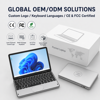 Ordinateur portable pour le bureau à domicile, écran tactile de 11 pouces, Intel N150, rotation à 360 degrés, ultra fin, caméra HD 2MP 30fps