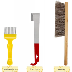 Nouvel ensemble d'outils d'apiculture CHINABEES, équipement d'apiculture, <span class=keywords><strong>kit</strong></span> <span class=keywords><strong>de</strong></span> 28 outils <span class=keywords><strong>pour</strong></span> apiculteurs avec extracteur automatique 10 cadres 5kg - Product Image 4