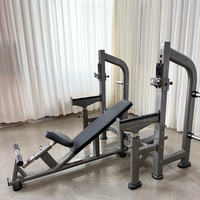 Équipement de musculation professionnel de haute qualité, banc incliné à 45 degrés, machine de musculation pour les triceps
