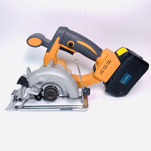 5 Inches Brushless Lithium Circular Saw Rechargeable Cordless Circular Saws Portable <b>Cutting</b> Tools <b>Machine</b> Orange LQ02 - Product Image 4