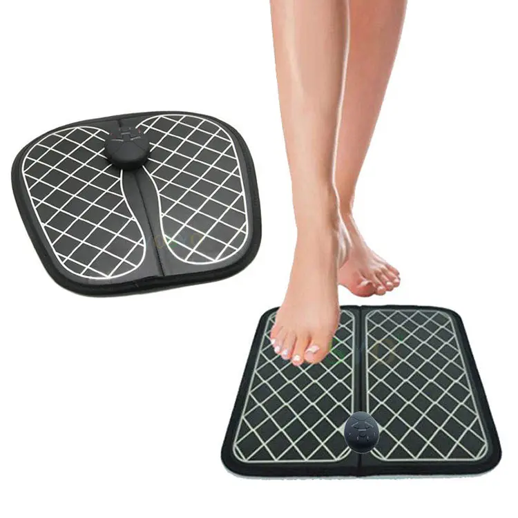 Facile da usare ems japan foot massager remote shower foot massage mat scrub