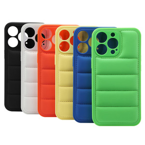 Tùy Chỉnh Puffer Trường Hợp Đối Với <span class=keywords><strong>Apple</strong></span> Điện Thoại Hot Bán Chất Lượng Cao Chống Sốc Jacket Trường Hợp Cho <span class=keywords><strong>iPhone</strong></span> X Xr 11 12 13 - Product Image 1