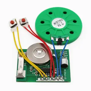 factory supply music chip for gift box recordable chips easy changing sound module with button