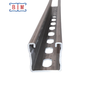 Perfil em C de Aço Preto Q235 1-5/8 X 1-5/8 para Uso em Construção - Product Image 3