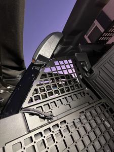 LUMA Steel 4x4 Off-road aksesoris Top kargo bagasi Roll Bar jendela belakang Molle panel untuk Bronco 2021-2024 2/4 pintu hitam - Product Image 2