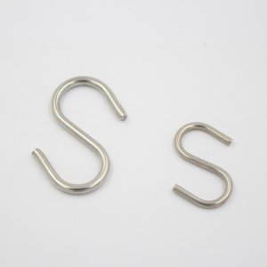 Tùy chỉnh thép không gỉ S hình móc áo móc cho đồ nội thất công nghiệp & ứng dụng y tế - Product Image 1