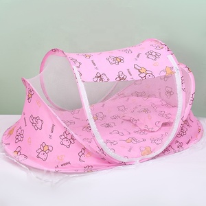 Set Lettino Portatile Pieghevole <span class=keywords><strong>per</strong></span> Bambini con Zanzariera, Materassino e Cuscino <span class=keywords><strong>per</strong></span> 0-3 Anni - Product Image 6