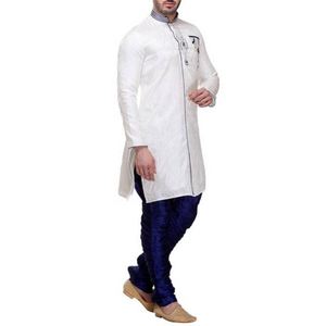 <span class=keywords><strong>Kurta</strong></span> เดรสลำลองสำหรับผู้ชายเสื้อผ้าอินเดีย - Product Image 5