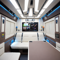 Kit de conversion modulaire pour camping-car Sprinter, mobilier intérieur de camping-car avec salle de bain, réfrigérateur, lit en U