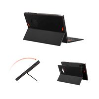 2025 Nieuwe One X1 Pro Play Ai 9 Hx 370 2Tb Ssd Ondersteuning 10.95Inch Mini Laptop Computer Pc Lederen Hoesje Tablet 3 In 1