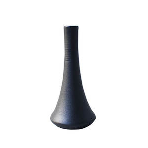 <span class=keywords><strong>Vase</strong></span> à fleurs <span class=keywords><strong>Ikebana</strong></span> noir mat de style <span class=keywords><strong>japonais</strong></span>, <span class=keywords><strong>vase</strong></span> en céramique antique Kenzan - Product Image 6