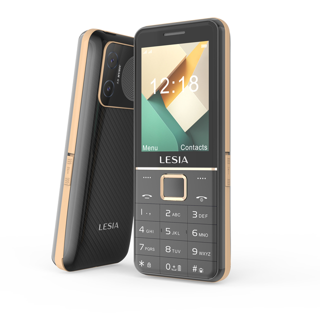 2.8inch Big BatteryTelephone De Fonction Three Sim Card Dual Standby Telephone Feature Phone 2G Mobile Phone