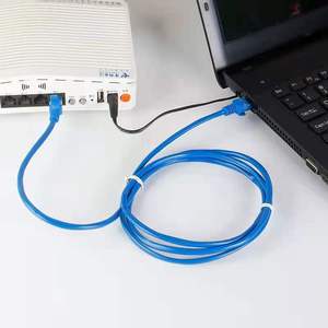 Ultima Nhà Sản Xuất Dây Cáp Mạng Utp Ethernet Rj45 Cat6 E Cat6 5mts Màu Xanh Dương 40Cm - Product Image 4