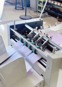 Machine à plier le papier perforé numérique QYH480 de haute qualité, entièrement automatique, à alimentation par aspiration d'air, autonome - Product Image 3