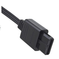 Câble de connexion 2 en 1 pour contrôleur NGC N64 SFC, Terminal, Audio-vidéo, 1.75M, 2 en 1