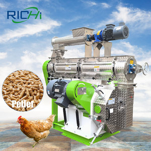 Richi tùy chỉnh 1-2T/h gà Gà Đậu nành bữa ăn động vật Thức ăn viên máy - Product Image 1