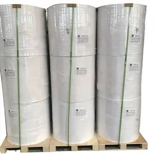 China Lieferant 65GSM Thermopapier Jumbo Rollen mit schwarzem Bild zum Verkauf