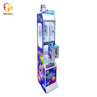 Mini jouet commercial attraper Machine bébé ours griffe de grue à jetons pour magasin de cadeaux avec lecteur de cartes-Machine de poupée