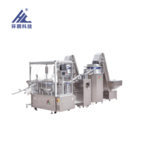 Machine d'assemblage automatique de seringues à grande vitesse HC-020-LPGS avec couvercle de sécurité et alimentateur centrifuge pour seringues jetables