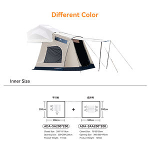 Carpa de <span class=keywords><strong>Techo</strong></span> <span class=keywords><strong>Plegable</strong></span> para Auto Ada Overland con Protección UV 50+, Ligera y Expandible, para Campamentos Familiares - Product Image 3