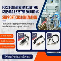 Sensor de NOx Premium 5WK97338A para Camiones Pesados y Autobuses, Emisiones de Escape, Convertidor Catalítico SCR Avanzado