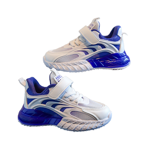 <span class=keywords><strong>Sneakers</strong></span> sportive morbide per bambini personalizzate per bambine scarpe di <span class=keywords><strong>pizzo</strong></span> in rete traspirante per bambini Zapatillas leggere per i più piccoli-per l'estate inverno primavera - Product Image 1