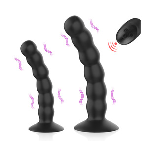 Afstandsbediening Siliconen Prostaat Massager 10 Frequentie Trillingen Butt Plug Seksspeeltjes - Product Image 2