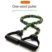 Polea de látex de una palabra, expansión de pecho, espalda abierta, equipo de Fitness para el hogar, cinturón de tensión, entrenamiento de fuerza, bandas elásticas para ejercicio