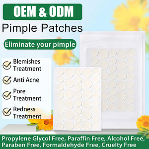 Perawatan Wajah 36 Lembar Plester Jerawat Hidrokoloid Korea Khusus Bahan Alami Plester Jerawat Wajah Tak Terlihat - Product Image 3