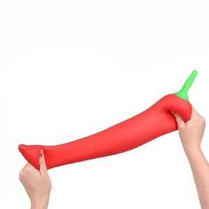 Jouet anti-stress géant en TPR en forme de piment, le plus vendu, jouet élastique rempli pour soulager l'anxiété, pour enfants et adultes - Product Image 5