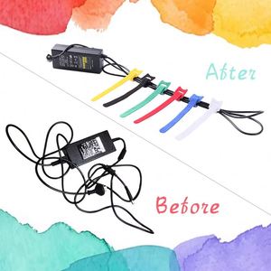 สายรัดเคเบิลแบบสองด้าน ใช้ซ้ำได้ ติดด้วยตัวเอง พร้อมแถบตีนตุ๊กแก - Product Image 4