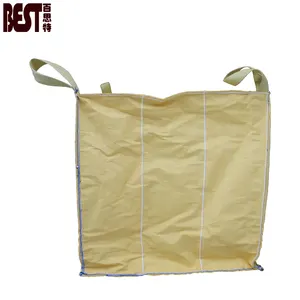 PP Big Bulk Bag Recycling Jumbo Bigbag 1000kg For Sale 100% Virgin Polypropylene 500-3000kg Antistatic Acceptable Customized 5:1